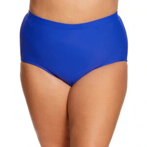 NWT! Royal blue tummy control bathing suit bottoms 26W